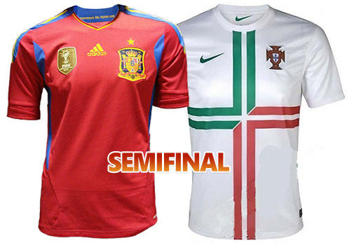 Camisetas España - Portugal