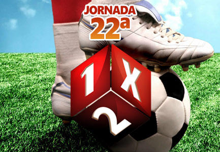 Jornada 22 de Quiniela de Fútbol