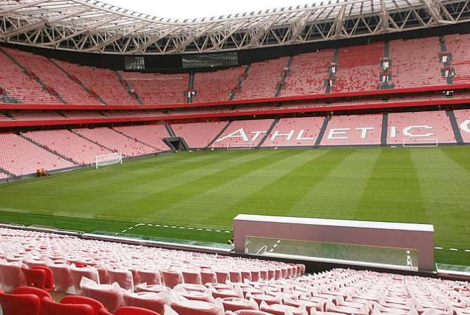 Estadio Nuevo San Mamés, en Bilbao