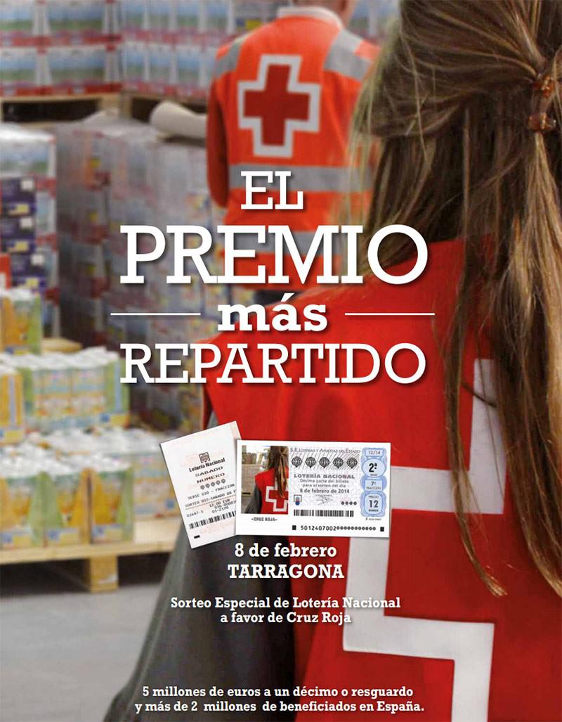 El sorteo a favor de Cruz Roja se celebra este año en Tarragona