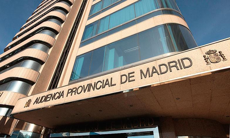 La Audiencia Provincial de Madrid juzgará el caso