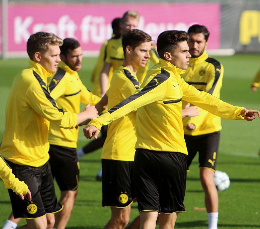 Entrenamiento hoy Borussia Dortmund
