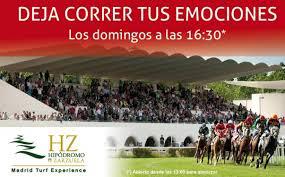 Cartel de las carreras en La Zarzuela | Foto: Hipódromo de la Zarzuela