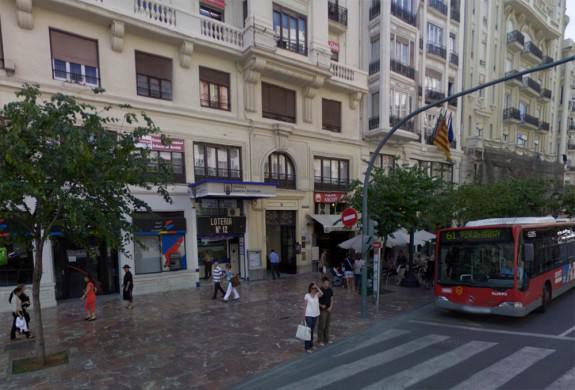 Administración de Loterías número 12 de Valencia | Foto: Google Maps