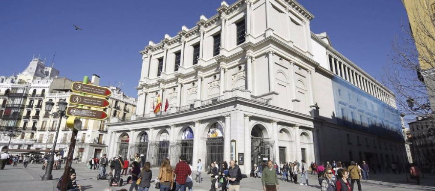 El Teatro Real de Madrid, escenario donde se celebrará el Sorteo de Navidad. Foto: El Confidencial.