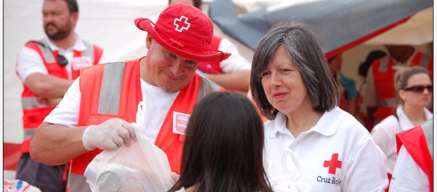 La Lotería de la Cruz roja permite prestar asistencia a 300.000 personas al año. Foto: Cruzroja.es
