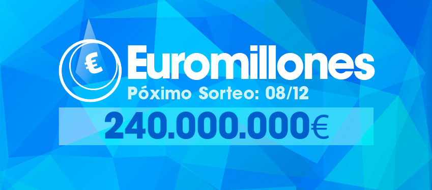 Euromillones sorteará su bote récord de 240 millones de euros este viernes