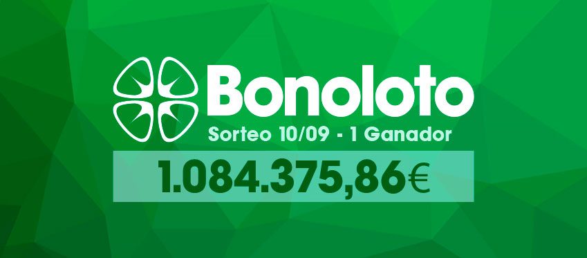 Todos los ganadores del sorteo del 10 de septiembre de Bonoloto