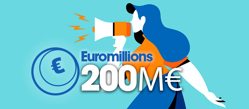 O sorteio especial da Euromilhões, em 1º de dezembro, garante um prêmio mínimo de 200 milhões de euros