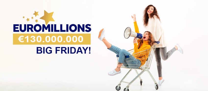 The next Euromillions Big Friday will be on Friday, December 2.