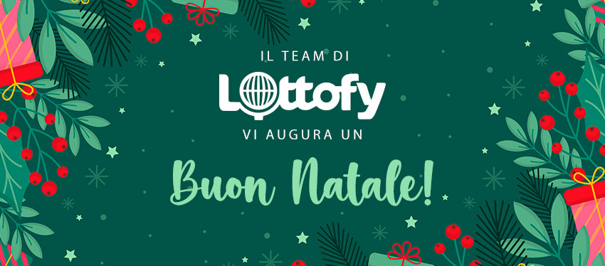 Questo Natale, Lottofy augura a tutti voi un buon Natale!