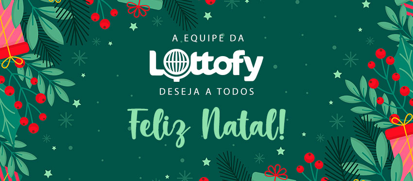Neste Natal, a Lottofy deseja a todos vocês Boas Festas!