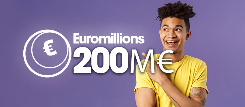 All about the Euromillions 200 million euros special draw