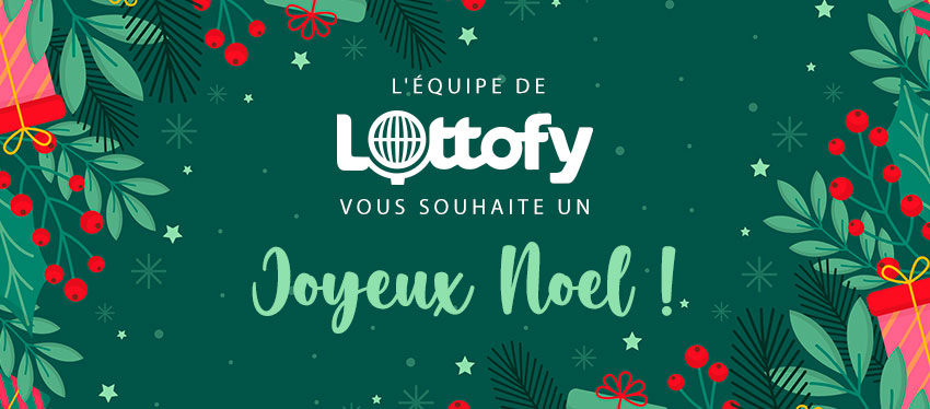 En cette période de Noël, Lottofy vous souhaite à tous un joyeux Noël !