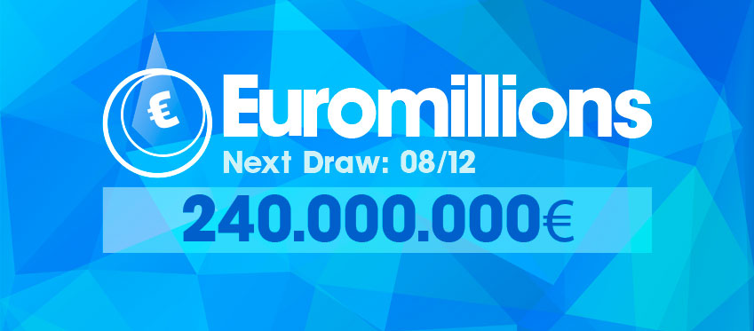 Euromillions will draw its record jackpot of €240 million this Friday